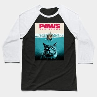 Paws and Claws: Cat and Mice Movie Parody Baseball T-Shirt